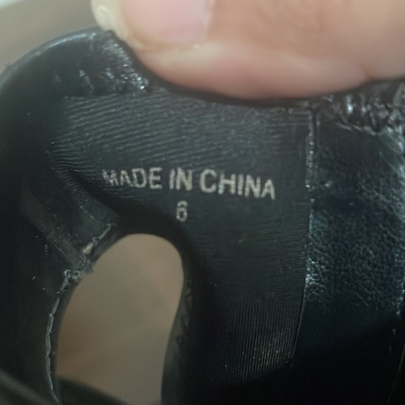 bebe Jessamyn Open Toe Bootie Heels Size 6 - Picture 7 of 8